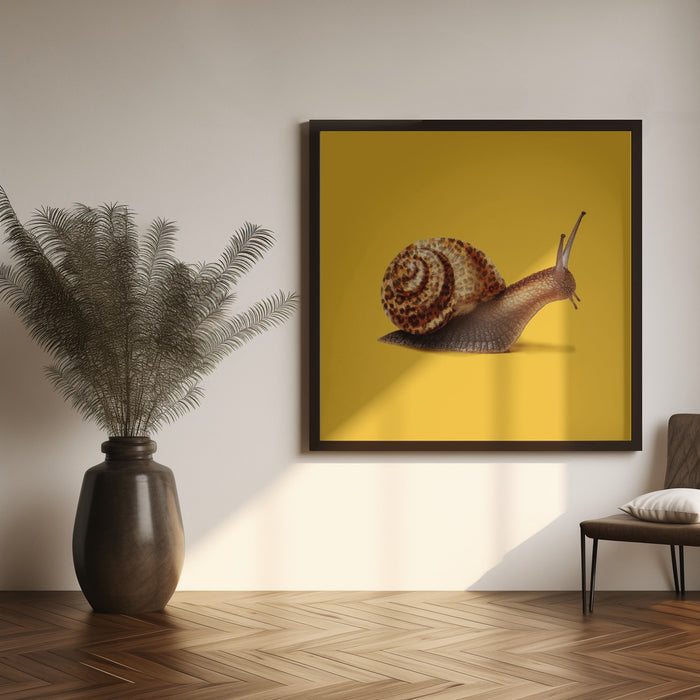 Fast like Cheetah by Artem Pozdniakov Square Canvas Print Art for Modern Home Decor. Decorate your office or living room with canvas artwork