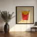 Creative Snack by Artem Pozdniakov Square Canvas Print Art for Modern Home Decor. Decorate your office or living room with canvas artwork