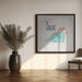 Dino Yaprak Ense by Emel Tunaboylu Square Canvas Print Art for Modern Home Decor. Decorate your office or living room with canvas artwork