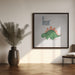 Dino Yaprak Sirtli Tatalos by Emel Tunaboylu Square Canvas Print Art for Modern Home Decor. Decorate your office or living room with canvas artwork