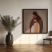 Cat Gang Square Canvas Art  Emel Tunaboylu 