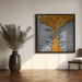 TREE OF LOVE by ALLA GRANDE Square Canvas Print Art for Modern Home Decor. Decorate your office or living room with canvas artwork