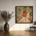Entwined In Leaves by Angeles M. Pomata Square Canvas Print Art for Modern Home Decor. Decorate your office or living room with canvas artwork