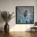 Winter Glow by Angeles M. Pomata Square Canvas Print Art for Modern Home Decor. Decorate your office or living room with canvas artwork