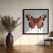 Butterfly 49 by Bilge Paksoylu Square Canvas Print Art for Modern Home Decor. Decorate your office or living room with canvas artwork