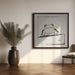 Frog by Vision Grasp Art Square Canvas Print Art for Modern Home Decor. Decorate your office or living room with canvas artwork