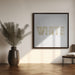 White by Julia Ramiro Square Canvas Print Art for Modern Home Decor. Decorate your office or living room with canvas artwork