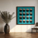 Chuchi Peque by Julia Ramiro Square Canvas Print Art for Modern Home Decor. Decorate your office or living room with canvas artwork