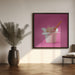 Scobidou Noodles by Julia Ramiro Square Canvas Print Art for Modern Home Decor. Decorate your office or living room with canvas artwork