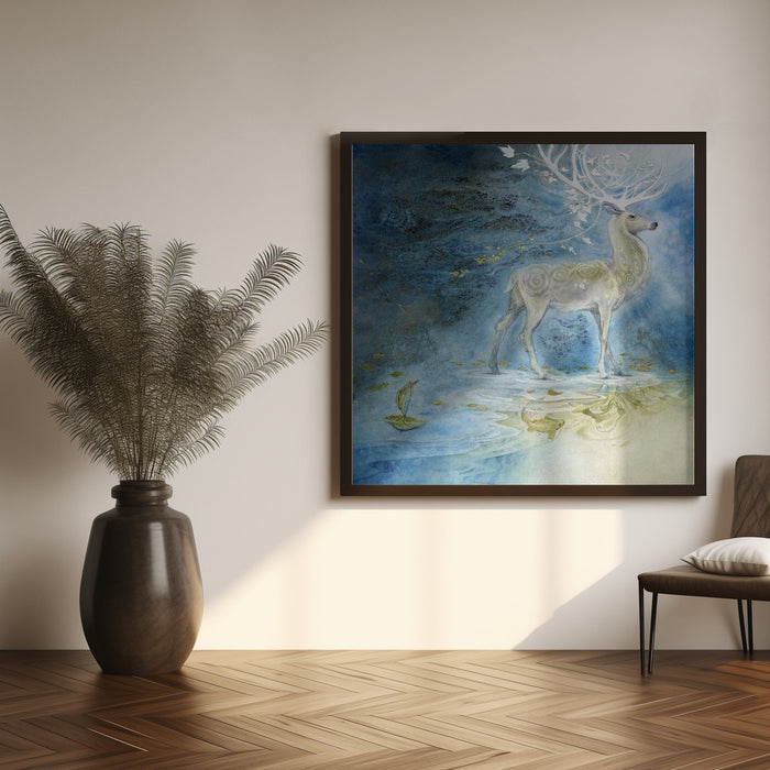 Legato by Stephanie Law Square Canvas Print Art for Modern Home Decor. Decorate your office or living room with canvas artwork