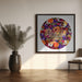 Destiny Blooms & Crown by Sue Skellern Square Canvas Print Art for Modern Home Decor. Decorate your office or living room with canvas artwork