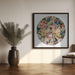 Morning Dream & Crown by Sue Skellern Square Canvas Print Art for Modern Home Decor. Decorate your office or living room with canvas artwork