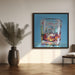 Scotch by Key and Sea Creative Square Canvas Print Art for Modern Home Decor. Decorate your office or living room with canvas artwork