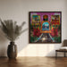 ALCHEMY by CosmoZach Square Canvas Print Art for Modern Home Decor. Decorate your office or living room with canvas artwork