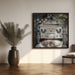 Radio 3 by Rafal Kulik Square Canvas Print Art for Modern Home Decor. Decorate your office or living room with canvas artwork