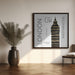 Urban Art LONDON Big Ben by Melanie Viola Square Canvas Print Art for Modern Home Decor. Decorate your office or living room with canvas artwork
