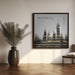 Urban Art NYC Skyline by Melanie Viola Square Canvas Print Art for Modern Home Decor. Decorate your office or living room with canvas artwork