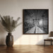 NYC Brooklyn Bridge by Melanie Viola Square Canvas Print Art for Modern Home Decor. Decorate your office or living room with canvas artwork