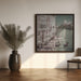 VENICE Canal Grande with Santa Maria della Salute | urban vintage style by Melanie Viola Square Canvas Print Art for Modern Home Decor. Decorate your office or living room with canvas artwork