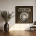 Latte Love by EMELIEmaria Square Canvas Print Art for Modern Home Decor. Decorate your office or living room with canvas artwork