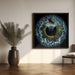 Lost In Your Eye Aquatic by Alirıza ÇAKIR Square Canvas Print Art for Modern Home Decor. Decorate your office or living room with canvas artwork