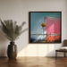 Second World 4 by Justyna Jaszke Square Canvas Print Art for Modern Home Decor. Decorate your office or living room with canvas artwork