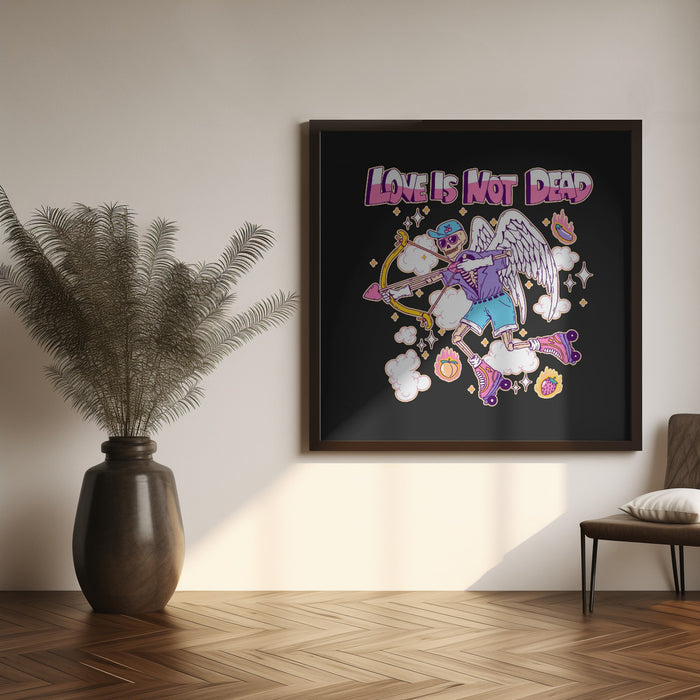 Cool Characters 2 05.png by Tiago Leitao Square Canvas Print Art for Modern Home Decor. Decorate your office or living room with canvas artwork