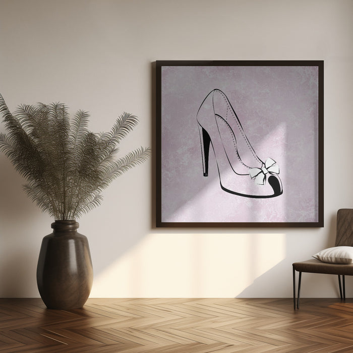 Cinderella by Martina Square Canvas Print Art for Modern Home Decor. Decorate your office or living room with canvas artwork