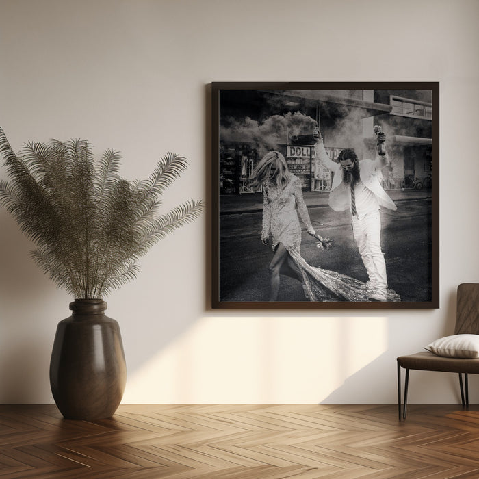 North Las Vegas Square Canvas Art  Kurt Klein 