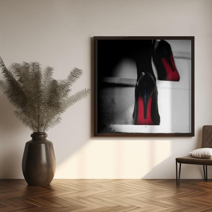 Paris Paris Square Canvas Art  Betina La Plante 