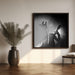 Mandragora by Veronika Klimonová (werdza) Square Canvas Print Art for Modern Home Decor. Decorate your office or living room with canvas artwork