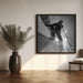GoPro Rider by Marcel Rebro Square Canvas Print Art for Modern Home Decor. Decorate your office or living room with canvas artwork