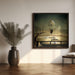 nightwalk by Franziskus Pfleghart Square Canvas Print Art for Modern Home Decor. Decorate your office or living room with canvas artwork