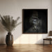 ego cogito, ergo sum Square Canvas Art  Antje Wenner-Braun 