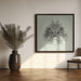 Rorschach Test by Nadav Jonas Square Canvas Print Art for Modern Home Decor. Decorate your office or living room with canvas artwork