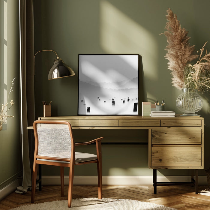 jow by bonifasius wahyu adi f Square Canvas Print Art for Modern Home Decor. Decorate your office or living room with canvas artwork