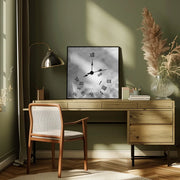 Time by Hadi Malijani Square Canvas Print Art for Modern Home Decor. Decorate your office or living room with canvas artwork