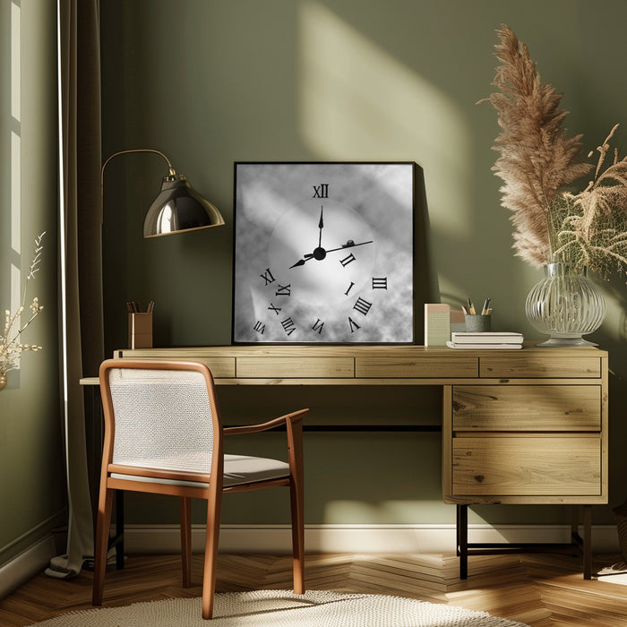 Time by Hadi Malijani Square Canvas Print Art for Modern Home Decor. Decorate your office or living room with canvas artwork