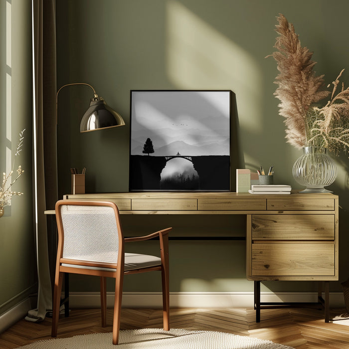 Dream vacation by Hadi Malijani Square Canvas Print Art for Modern Home Decor. Decorate your office or living room with canvas artwork