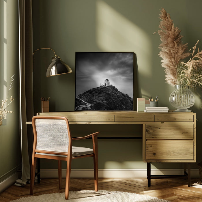 Church of the Seven Martyrs, Sifnos by George Digalakis Square Canvas Print Art for Modern Home Decor. Decorate your office or living room with canvas artwork