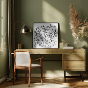 Birds by Branko Markovic Square Canvas Print Art for Modern Home Decor. Decorate your office or living room with canvas artwork