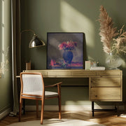 Still life Peony by Monique van Velzen Square Canvas Print Art for Modern Home Decor. Decorate your office or living room with canvas artwork