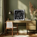 Black Scribble Lines 1 by Sharyn Bursic Square Canvas Print Art for Modern Home Decor. Decorate your office or living room with canvas artwork