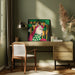 Horse-Animal Trilogy Square Canvas Art  Shriya Bhattacharya 