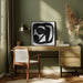 Abstract Melody by Dan Hobday Square Canvas Print Art for Modern Home Decor. Decorate your office or living room with canvas artwork