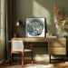 Water Oak Square Canvas Art  Dan Hobday 