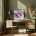 Curvy Hedgehog Square Canvas Art  Artem Pozdniakov 