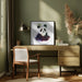 Baby Panda by Emel Tunaboylu Square Canvas Print Art for Modern Home Decor. Decorate your office or living room with canvas artwork