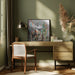 Ame Sauvage by Sylvie Demers Square Canvas Print Art for Modern Home Decor. Decorate your office or living room with canvas artwork