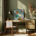 My Heart of Gold by Sylvie Demers Square Canvas Print Art for Modern Home Decor. Decorate your office or living room with canvas artwork